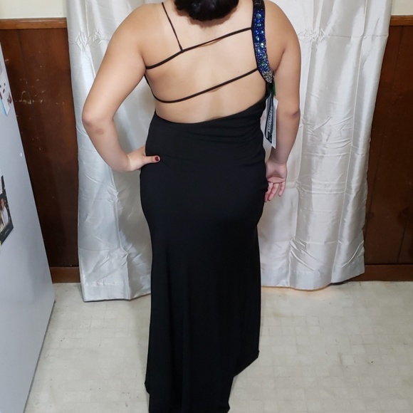 Black Showtime Collection Dress size 14 - Picture 2 of 2